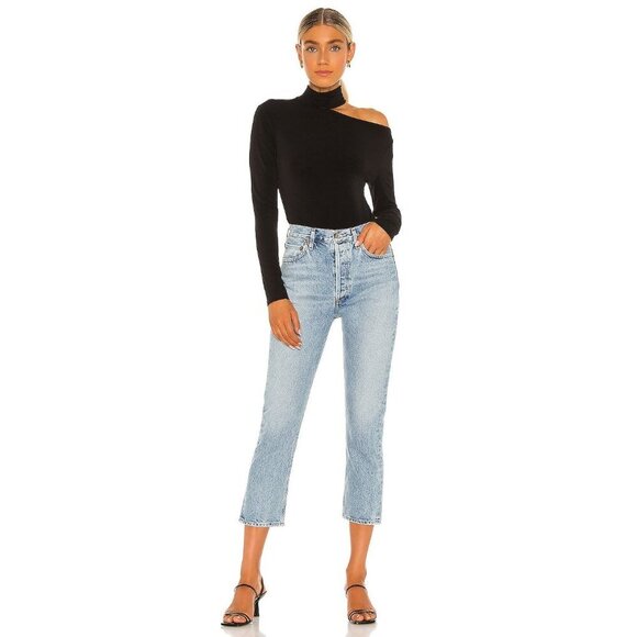 NWT 1.STATE One Shoulder Knit Top Size M - Picture 5 of 15